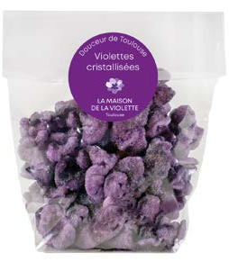 Sachet de violettes cristallisées