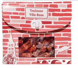 Bonbons brique rose 220g
