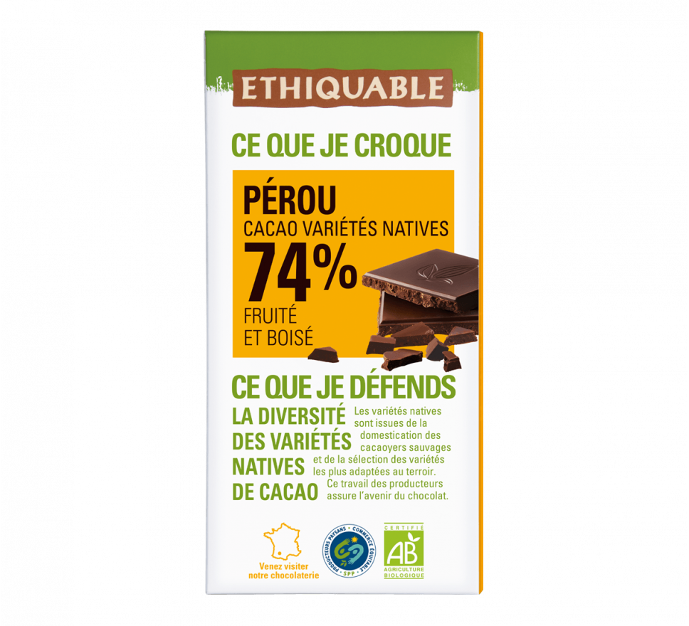 Ethiquable chocolat noir