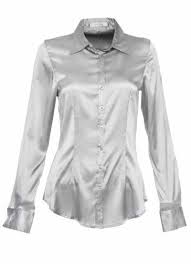 Chemisier plié soie