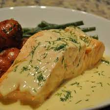 Saumon sauce beurre citron