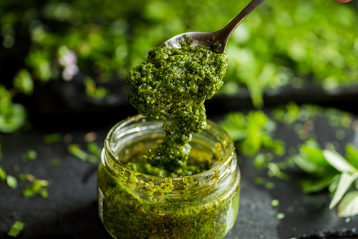 Pesto verde basilic