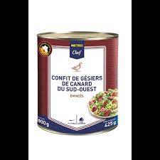 Gésiers de Canard Emincés Confits 0.765g