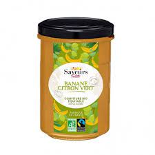 Confiture 190g Banane au Citron vert