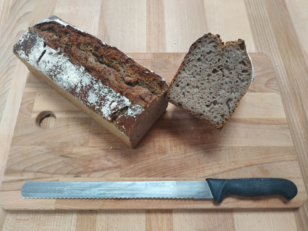 Le Castagno Pain de blé demi-complet à la chataigne  500g