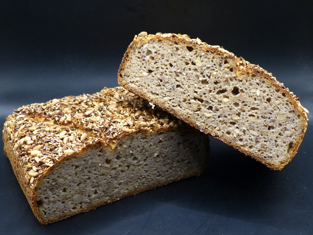 Le Chati-Riz aux graines Pain de riz et châtaigne aux graines 650g