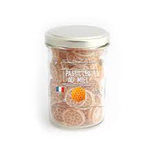 Pastille au miel verre 150g