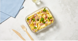 Penne jambon Cantal AOP
