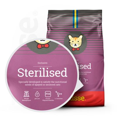Croquettes pour Chats Stérilisés | Sterilised Exclusive - 2 kg