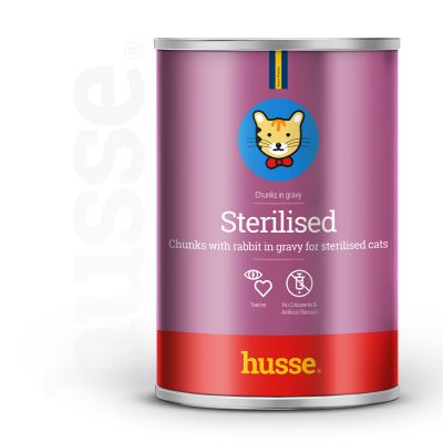 Morceaux de lapin en sauce pour chat | Sterilised - 415 g