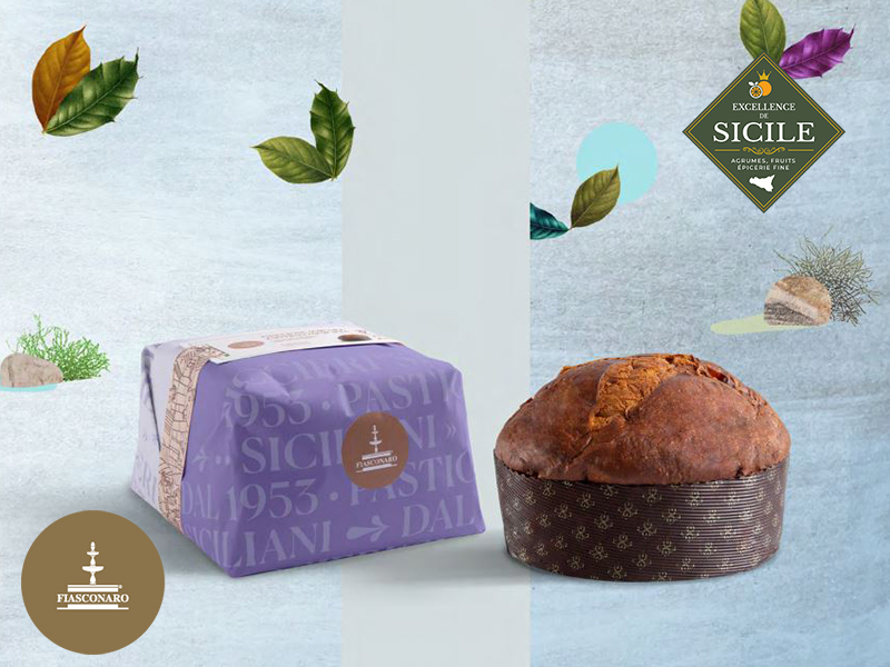 Panettones aux agrumes et safran 750g