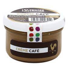 Crème de lait de chèvre pasteurisé café
