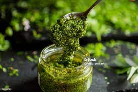 Sauce pesto vert Italien Grana le pot
