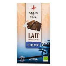 Chocolat - Tablette LAIT fleur de sel - BIO