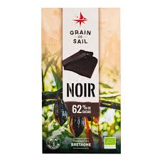 Chocolat - Tablette NOIR 62% - BIO