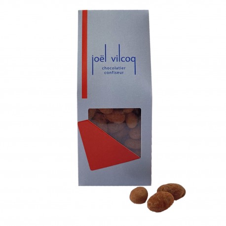 Dragées Fèves de cacao enrobées de chocolat noir - 175g