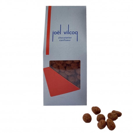 Dragées Grains de café du Brésil enrobés de chocolat noir - 175g