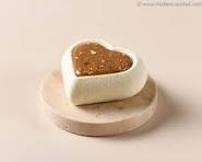 Génoise garnie praliné cœur pour deux personnes