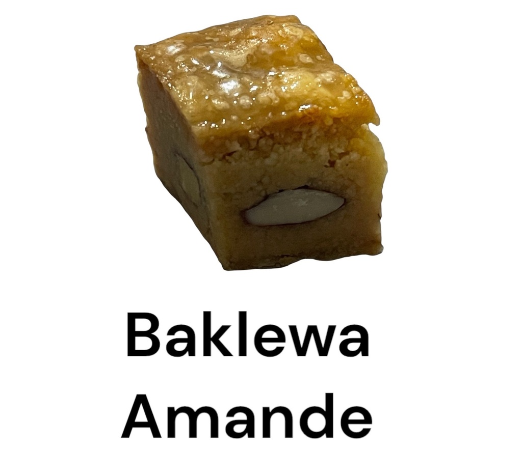 Baklawa noisette la pièce