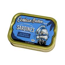 Sardines à l'huile Bio Corse Corsican Brothers
