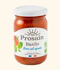 Sauce basilic SS BIO 200 g Prosain