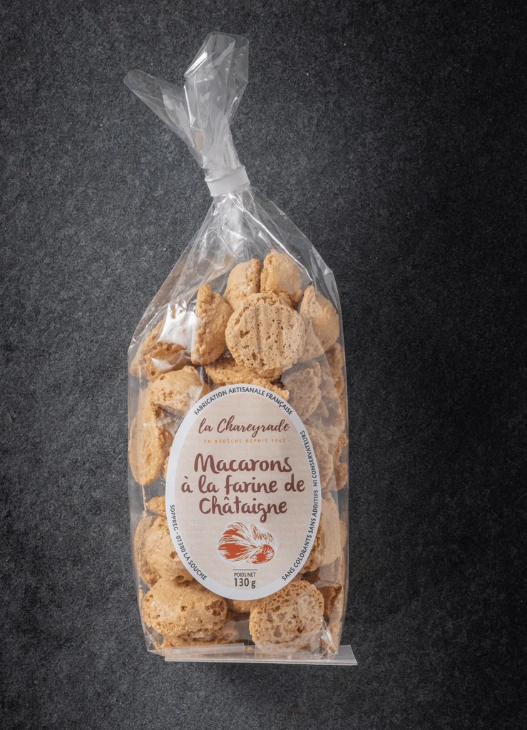 Macarons à la farine de châtaigne 130g
