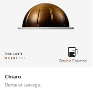Nespresso Vertuo Chiaro