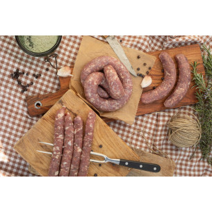 Box de saucisses fraiches de 2.4 kg