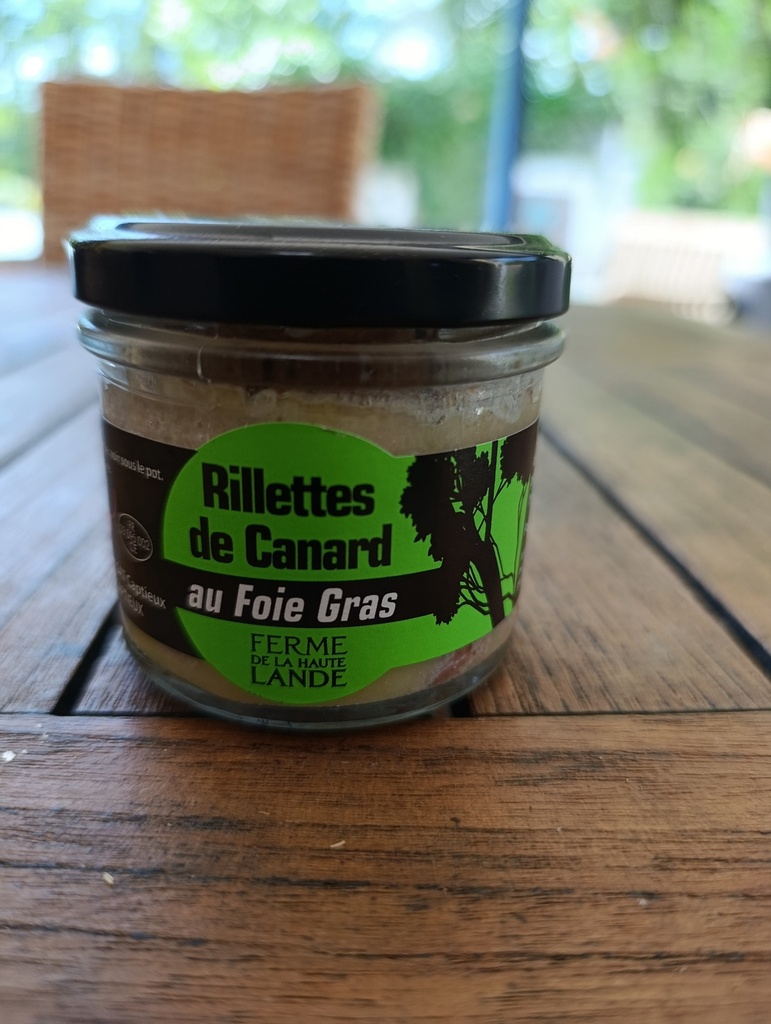 Rillette foie gras 100g