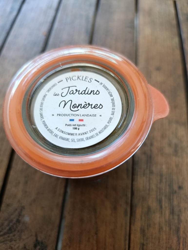 Mélange apéro cornichons/poivrons