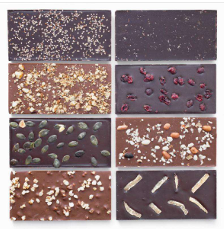 8 tablettes de chocolat 720g