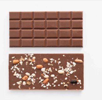 Tablette chocolat au lait cachuètes 100g