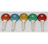 Clés plates couleurs