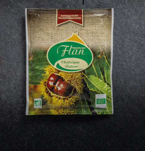 Préparation pour flan à la châtaigne vanille 56g