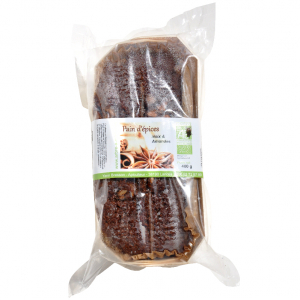 Pain d'epice noix amandes 300 g