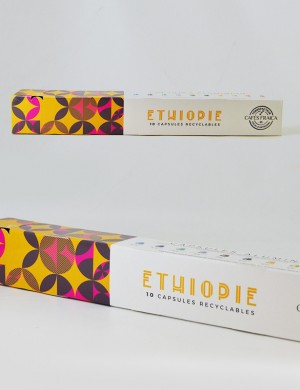 Capsules aluminium compatibles Nespresso® par 10 Colombie - 55 gr