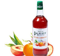 SIROP PECHE ABRICOT 1L