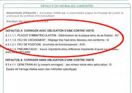 Contre visite freinage