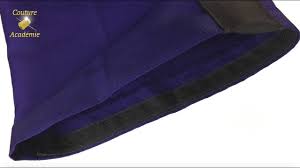 ourlet simple  (coton, lin, tergal, gabardine)