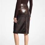 Jupe cuir