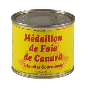 Médaillon de foie gras de canard 200g 2/4 pers