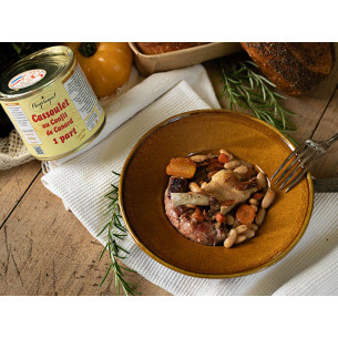 Cassoulet au confit de canard 2200g 4 pers