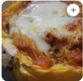 Courge spaghetti, farcie à la bolognaise 4pers