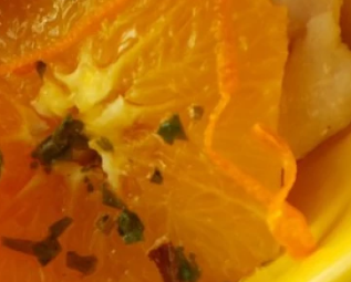 Papillotes de lieu noir à l'orange 4 pers