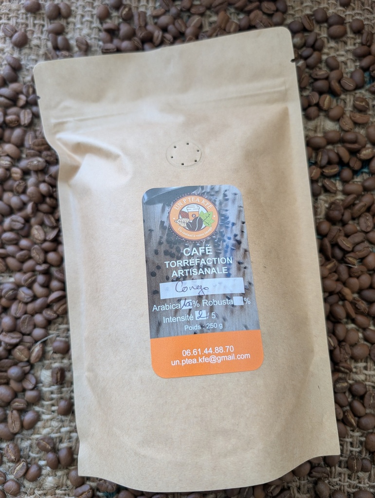 Café grain Congo (notes florales) force 2/5