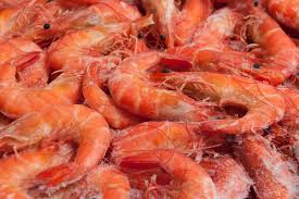 Crevettes cuites 20/30 la barquette de 2 kg