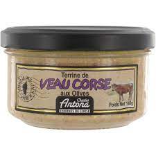 Terrine veaux Corse aux olives 95g