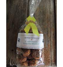 Canistrelli salé tomates basilics