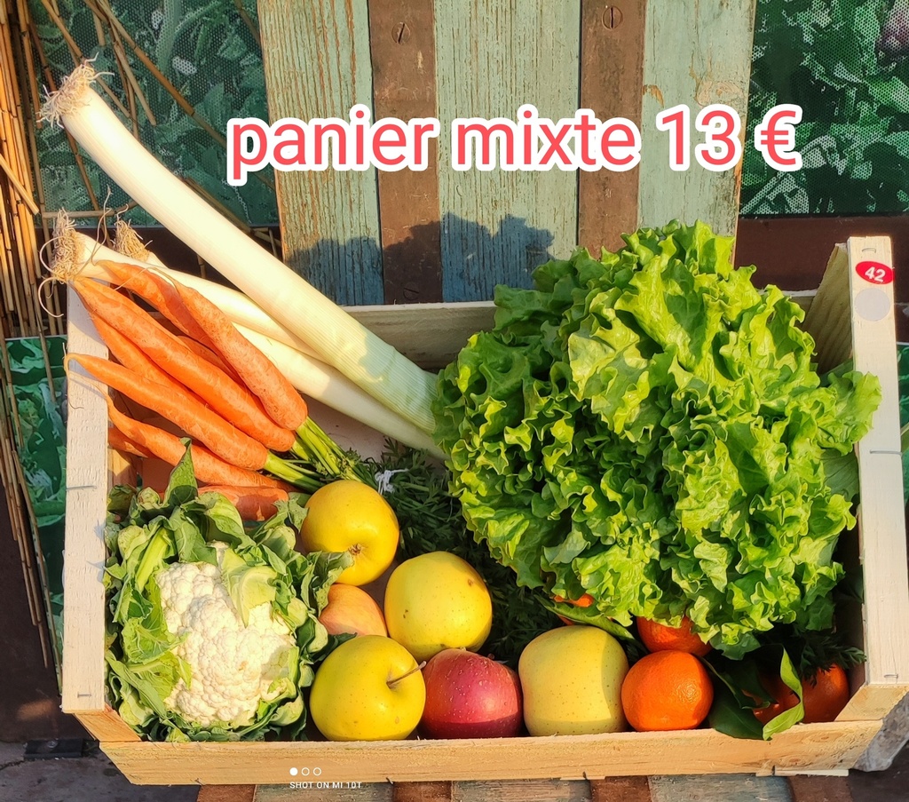 Panier mixte 13€