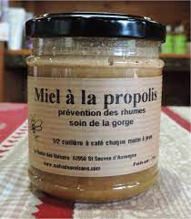 Préparations miel et propolis